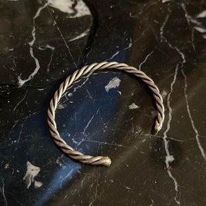 Vintage handmade Sterling Silver Cuff